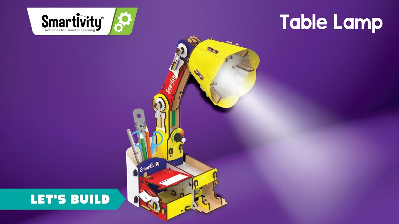 Table Lamp | How to make | Smartivity