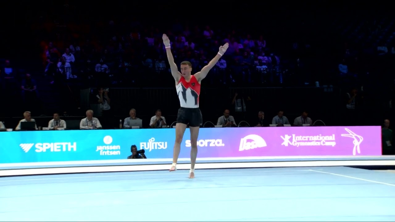 MATIEV Askhab (AUT)_2023 Artistic Worlds, Antwerp (BEL)_Qualifications_Floor Exercise