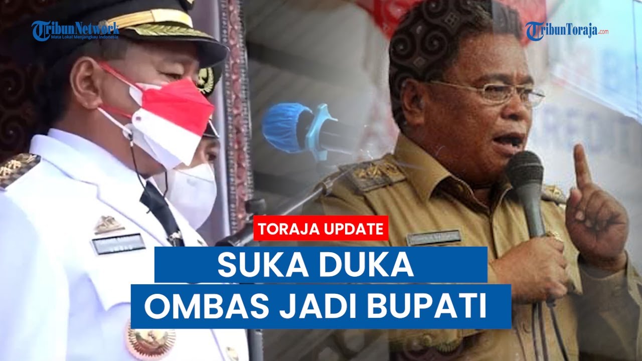 Cerita Ombas Setelah Dilantik Jadi Bupati Toraja Utara