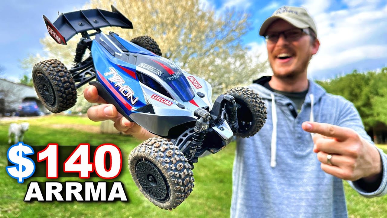 Arrma Typhon GROM за 140 долларов — самая дешевая радиоуправляемая багги Arrma в истории