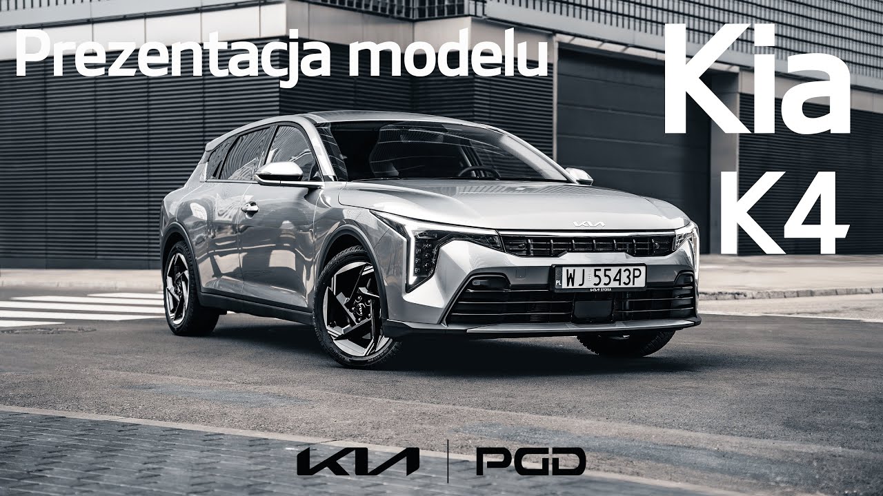 Nowa Kia K4 - zobacz jak wypada podczas jazdy testowej! | Kia PGD