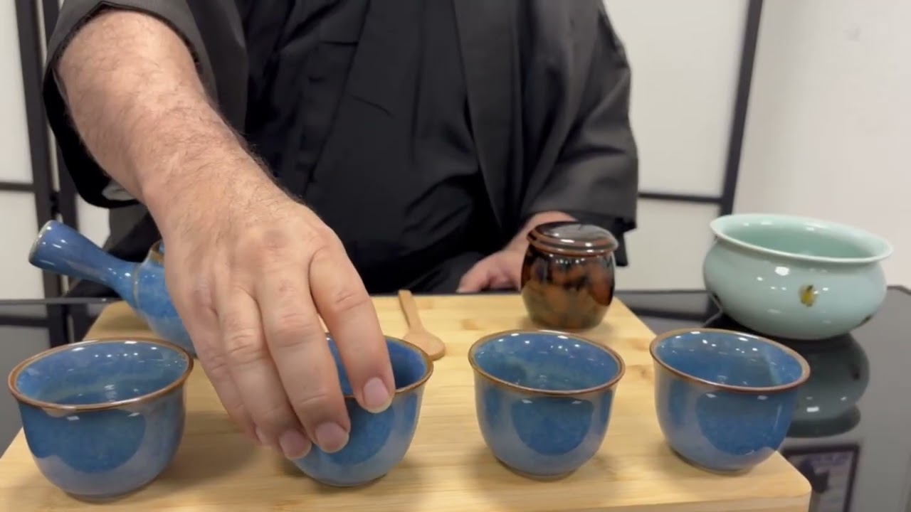 Ogawa Ryu - Shidoshi Jordan Augusto - During class - The importance of 煎茶 Sencha in martial arts