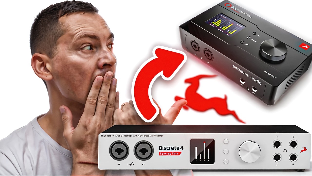 Antelope Audio Zen Quadro Synergy Core - Первый тест и сравнение с Discrete 4