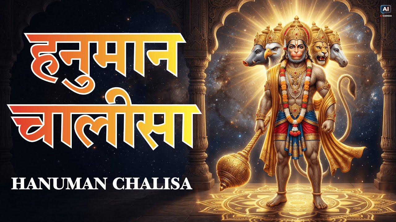 हनुमान चालीसा | Hanuman Chalisa | Jai Hanuman Gyan Gun Sagar | Bajrangbali | श्री हनुमान चालीसा