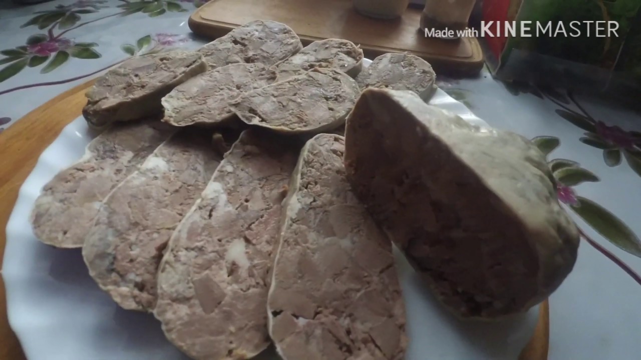 Сальтисон з свинячої голови.