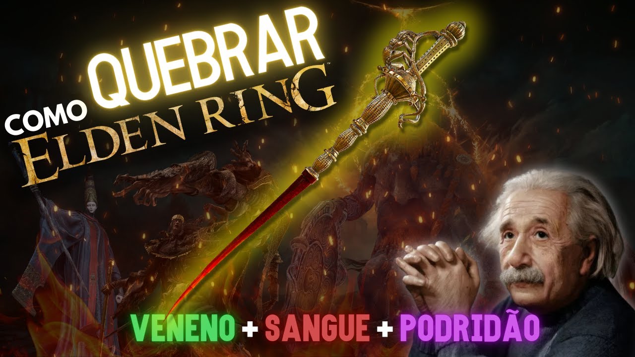QUEBRANDO Elden Ring com a Build Mais Tóxica de Todas!