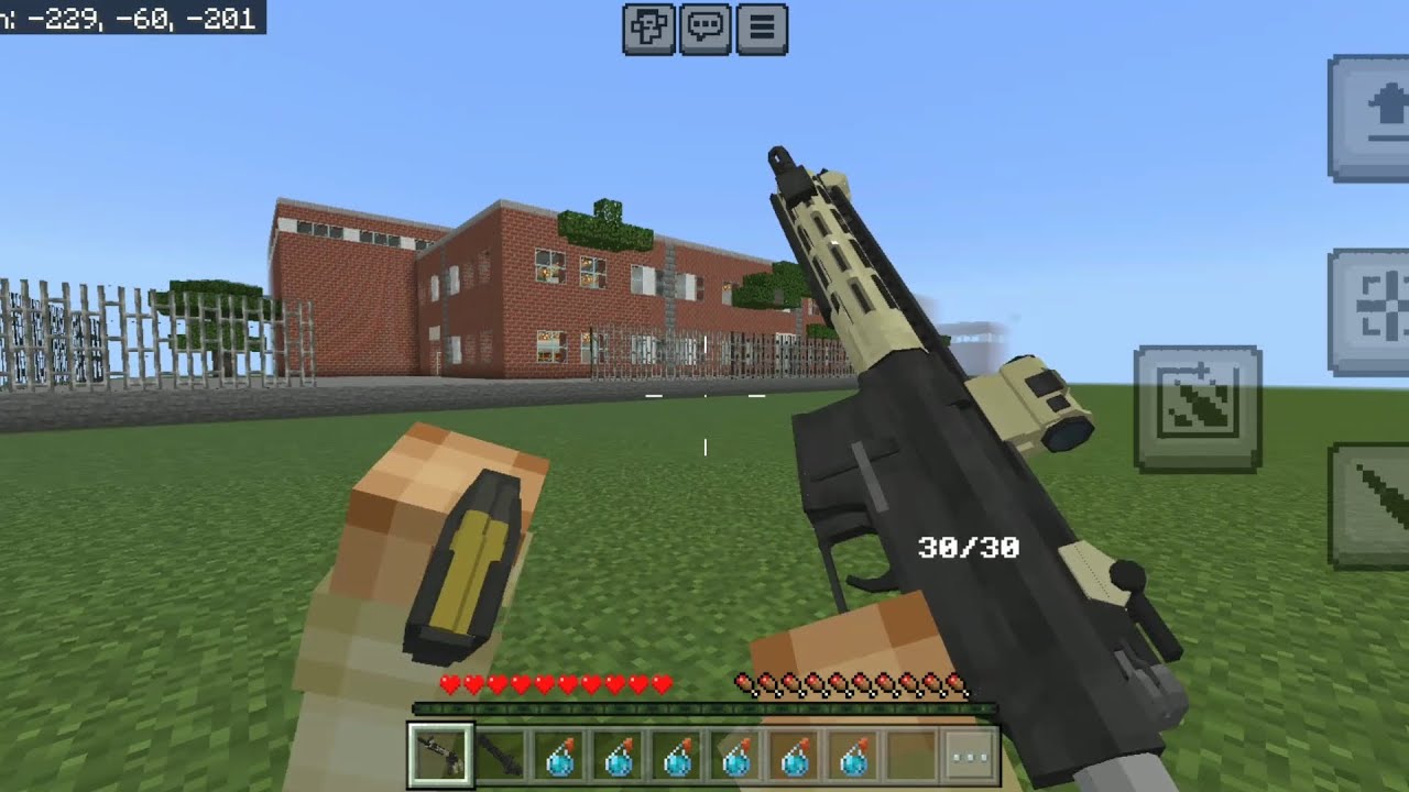 Modern Warfare II M4 In Minecraft BE 1.20+ [MC BE/MC PE]