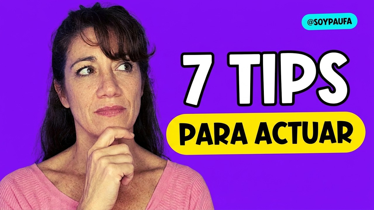💟 ACTUACION: Como transmitir EMOCIONES Y SENTIMIENTOS (7 ejercicios o tips)