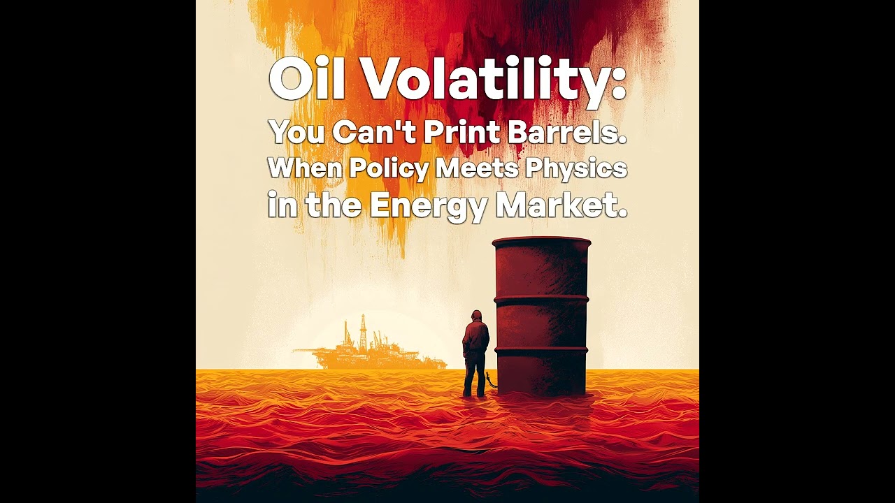 Oil Volatility: You Can't Print Barrels. When Policy Meets Physics in the Energy Market.