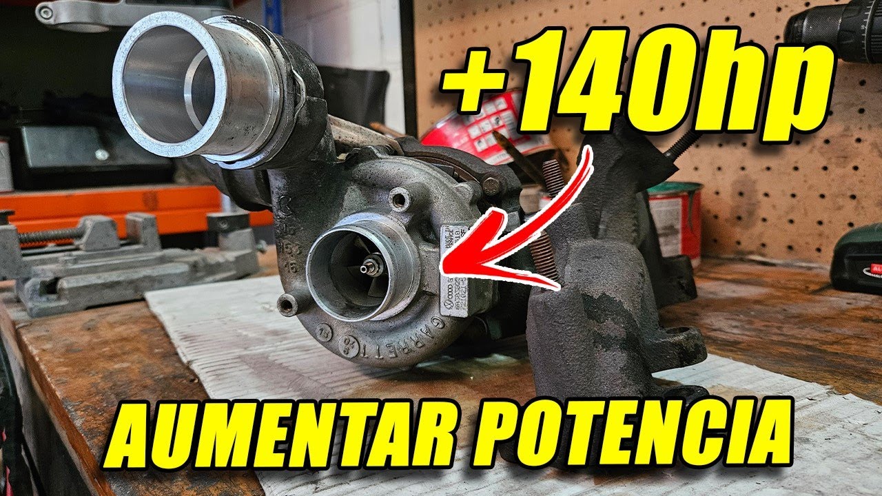 Cómo AUMENTAR LA POTENCIA DEL COCHE por MUY POCO DINERO , TURBO MÁS GRANDE - SEAT IBIZA 1.9 TDI