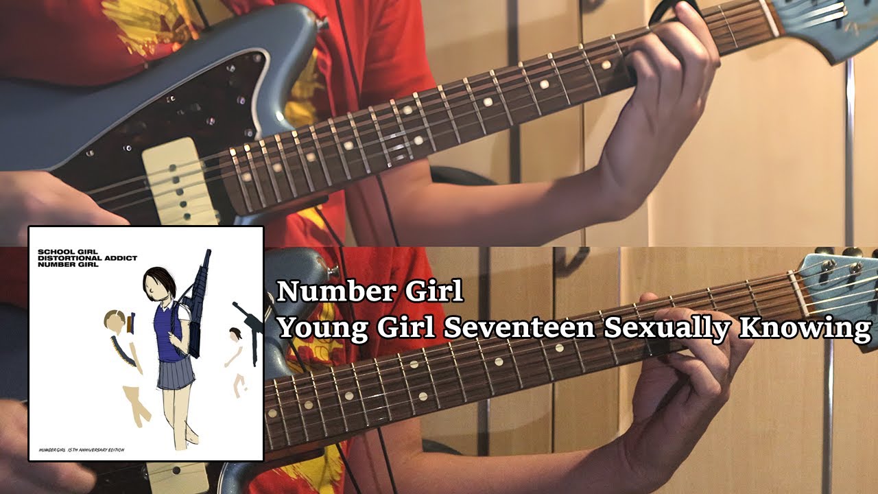 Number Girl - Young Girl Seventeen Sexually Knowing - Guitar cover w/ tabs