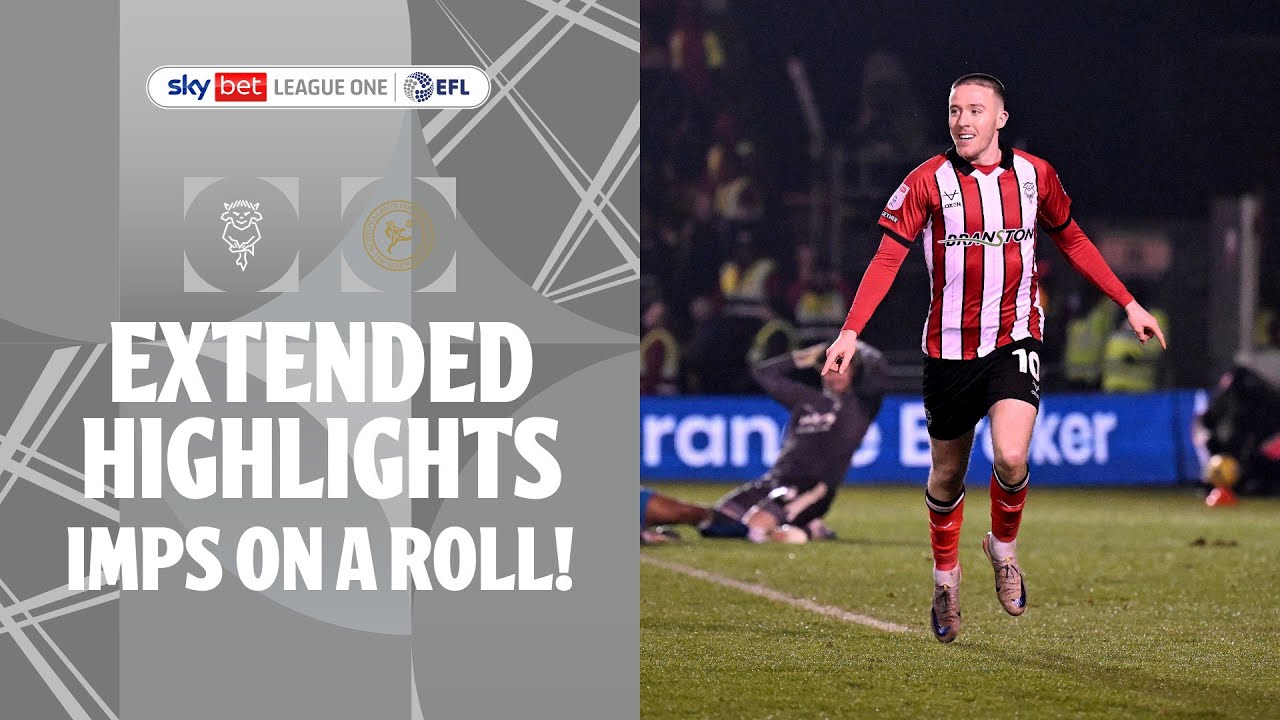 TEN UNBEATEN! 🔥| Lincoln City v Burton Albion Extended Highlights