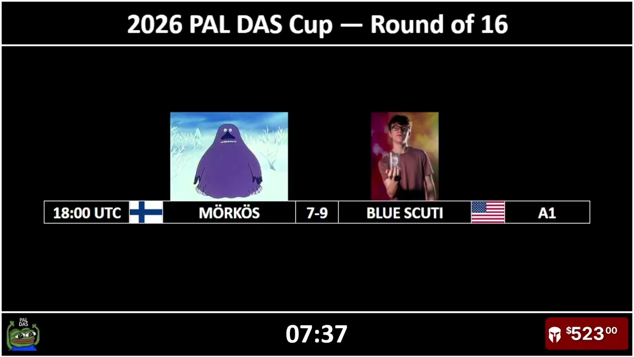 2026 PAL DAS Cup | Ro16 | M&Ouml;RK&Ouml;S vs BLUE SCUTI | 2026-03-08