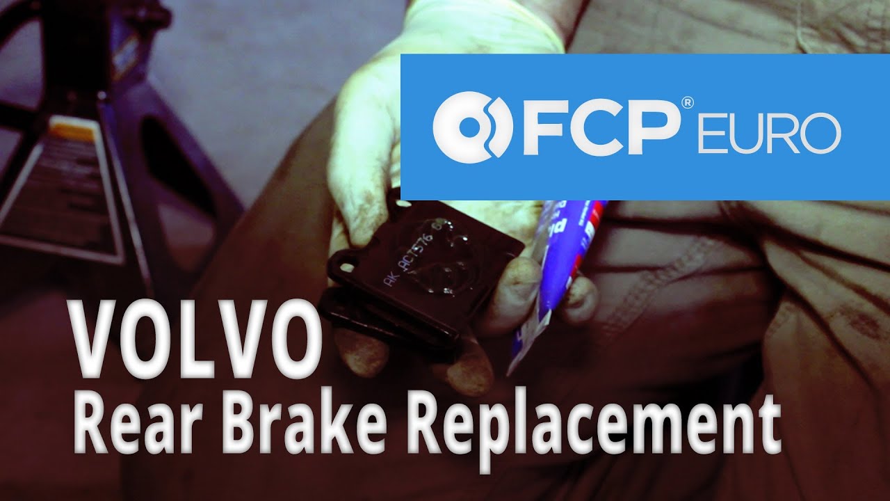 Volvo Brake Replacement (850 Rear Akebono Pads, ATE Slotted Rotors)