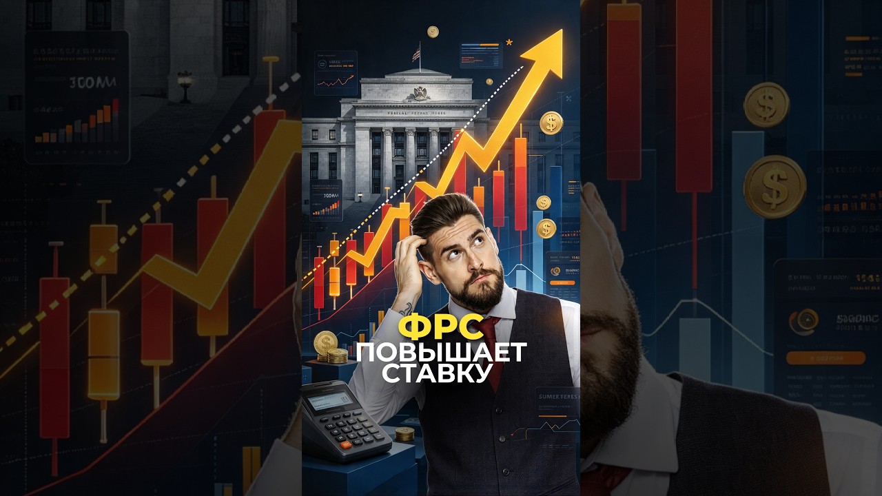 ⚠️ФРС ПОВЫШАЕТ СТАВКУ, Кевин Уорш ошибся.. #Инвестиции #США