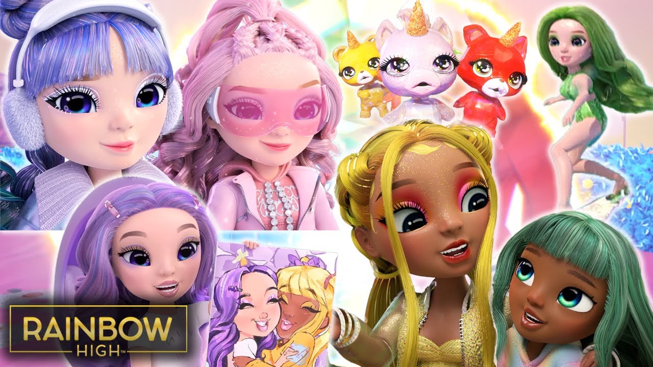 The Top 5 Rainbow World Adventures! 🌈 | Rainbow High