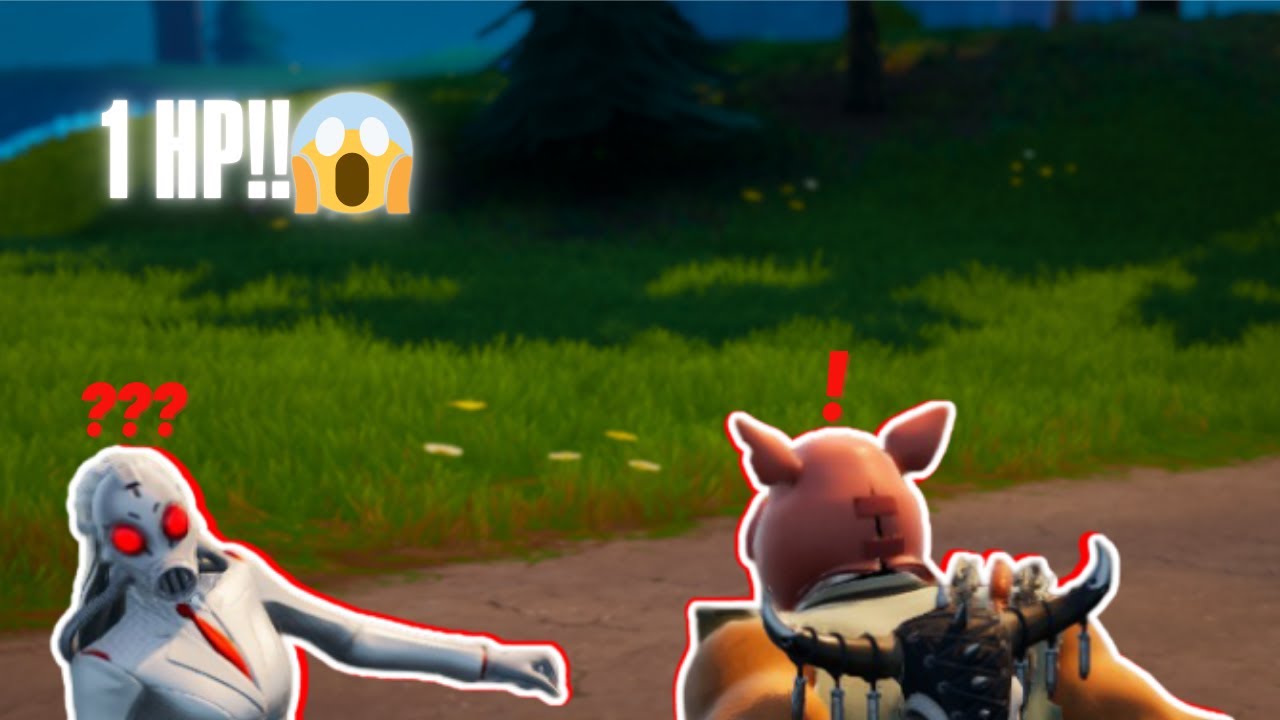 ΜΕ 1 HP ΣΤΟ DUO… ΠΑΡΑΛΙΓΟ ΝΑ ΧΑΘΟΥΜΕ💀!!! (FORTNITE)