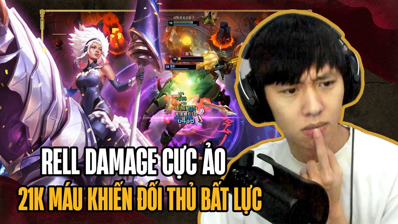 (Vietsub) Giáo Án Rell 21k5 Máu Cực Ảo Dmg Của Lang Vương Khiến Đối Thủ Bất Lực Hoàn Toàn