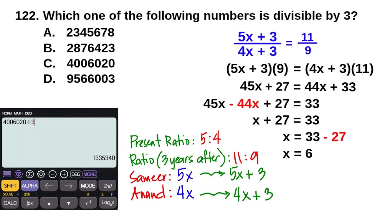 Math Random Problems l Mock Exam Solutions