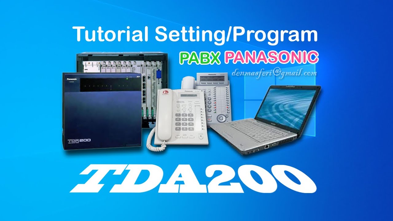 Tutorial Setting Program Pabx Panasonic KX TDA200