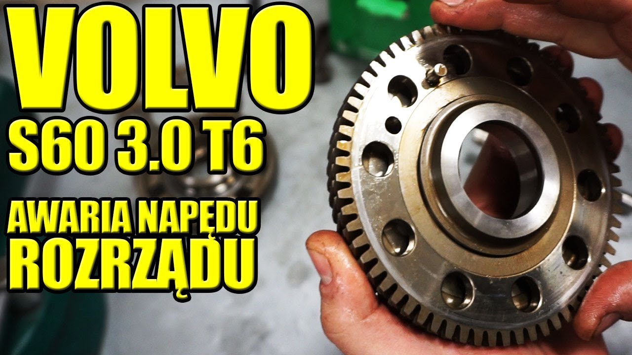 STUKANIE W SILNIKU- VOLVO B6304T4 AWARIA K&Oacute;Ł ZĘBATYCH NAPĘDU ROZRZĄDU.