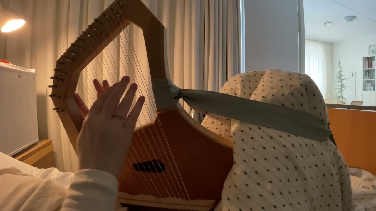 The Ash Grove - played on a chromatic lyre
