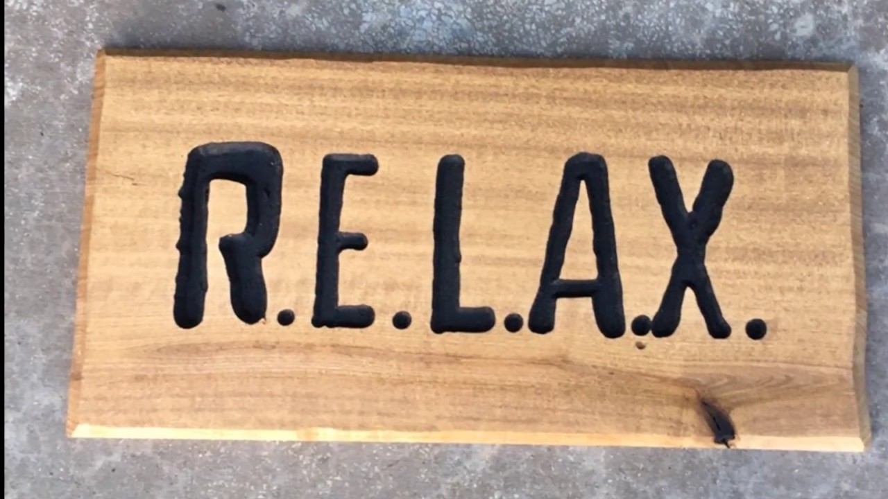 ROUTER ENGRAVING A SIGN