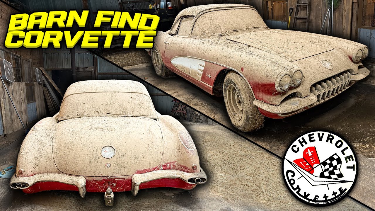 First Wash in 16 Years: BARN FIND Corvette! | Car Detailing Restoration