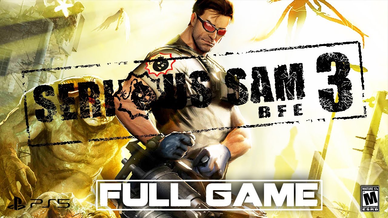 Serious Sam 3 BFE - Full Gameplay Walkthrough | FULL GAME (PS5 Longplay)
