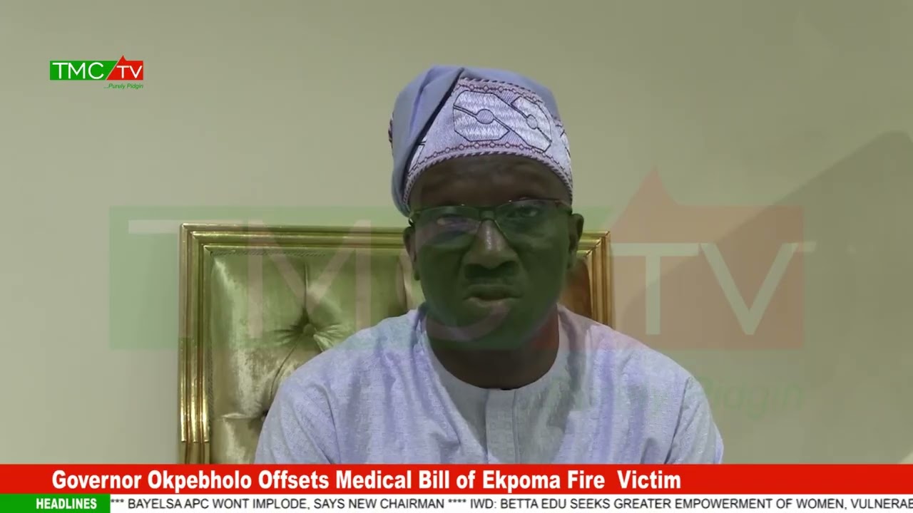 Governor Okpebholo Offsets Medical Bill of Ekpoma Fire Victim
