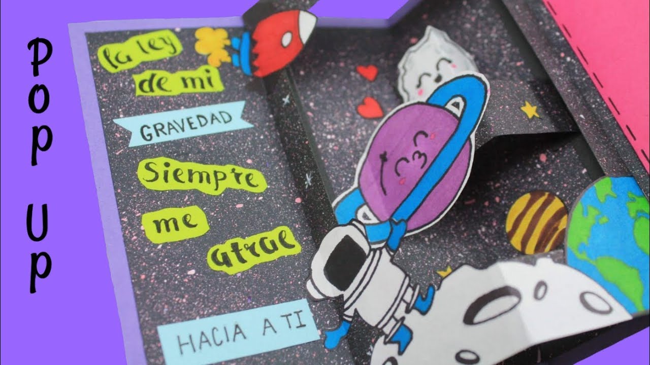CARTA POP UP | NOVIO/ AMIGA | IVONNE E IVETTE