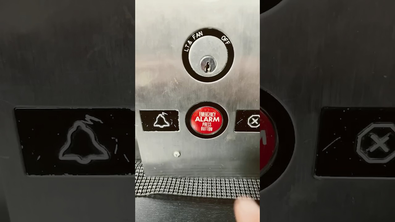What happens when you press the #alarm bell in the #elevator #compilation
