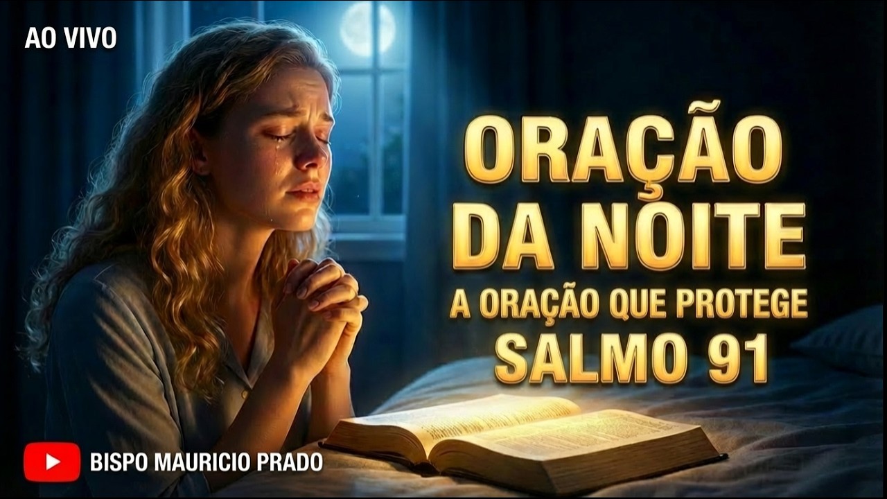 [ DURMA COM OS SALMOS ] SALMO 91 E SALMO 23 | ORAÇÃO DANOITE | ORAÇÃO AO VIVO
