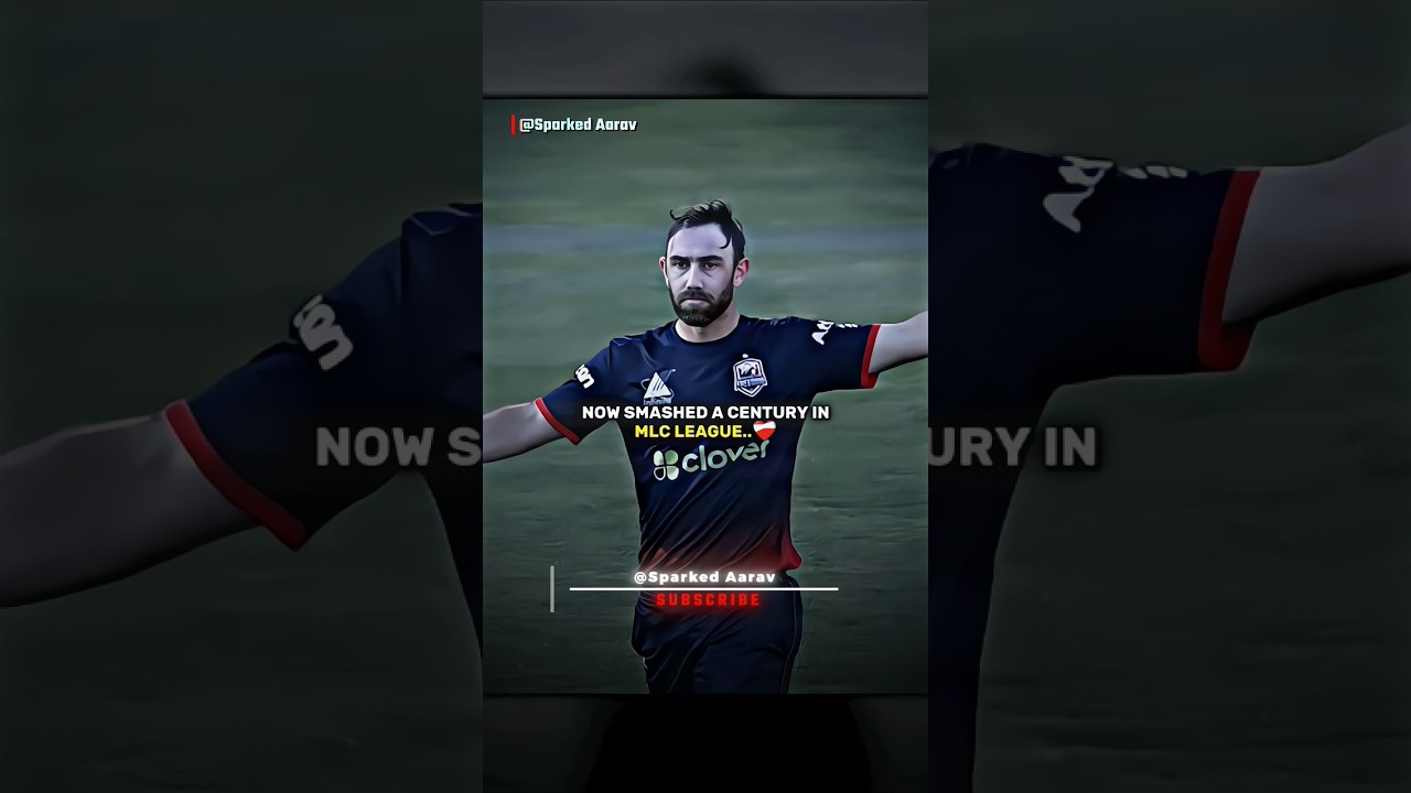 Glenn Maxwell Comeback..❤&zwj;🩹 #cricket #ytshorts #sparkedaarav #sg #shorts