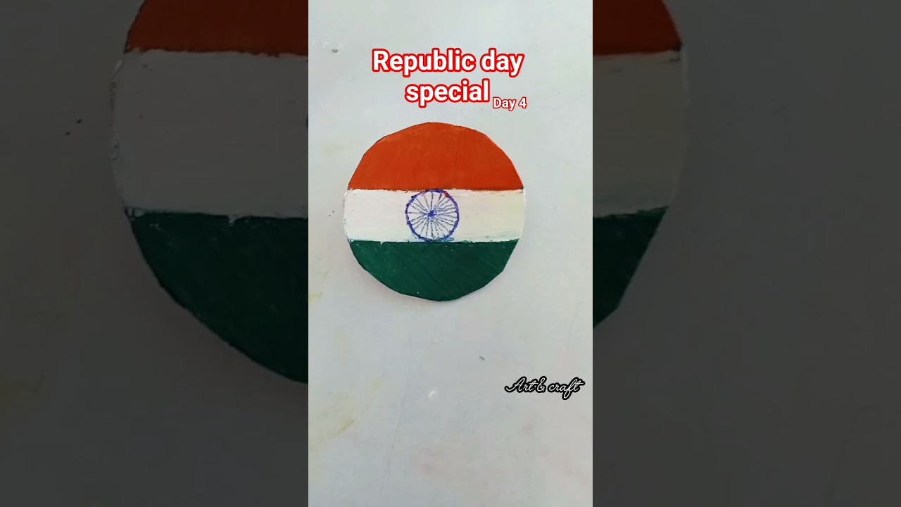 Republic day special craft series day 4/craft 