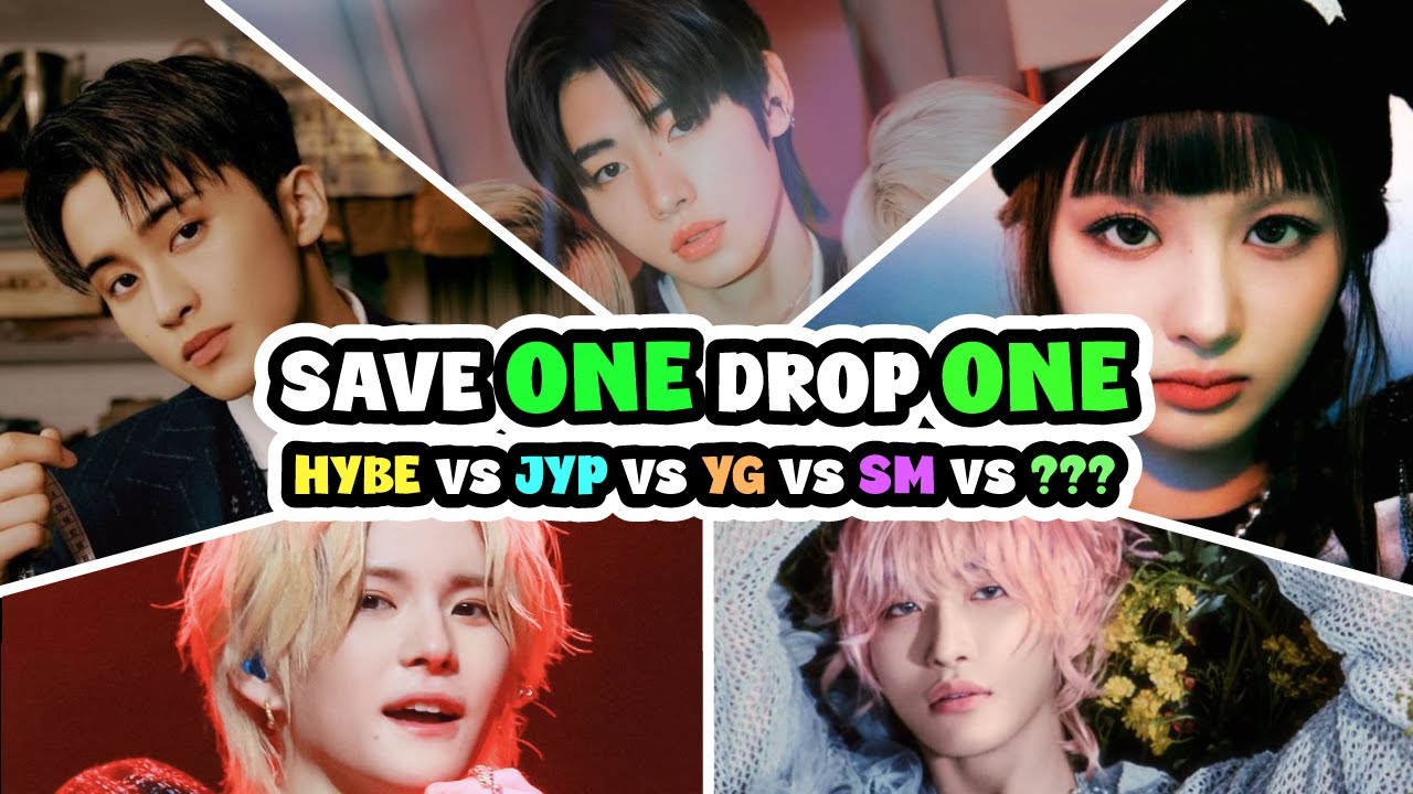 Сохранить одну песню Kpop: Hybe vs Jyp vs SM vs Yg vs ??? ♥️Сохранить одну 🔥Викторина Kpop 2024