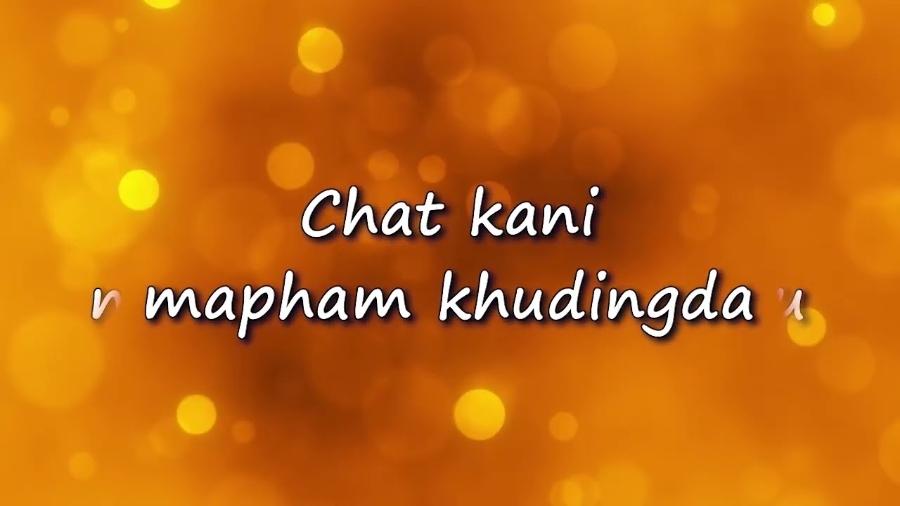 Thagat Chariye (Original) Manipuri Gospel song by Ngampu ft. Doibipa