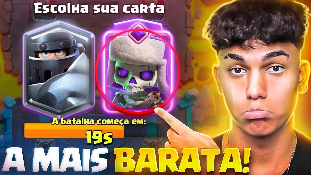 SÓ POSSO ESCOLHER AS CARTAS MAIS LEVES NO DESAFIO ESTRATÉGICO!