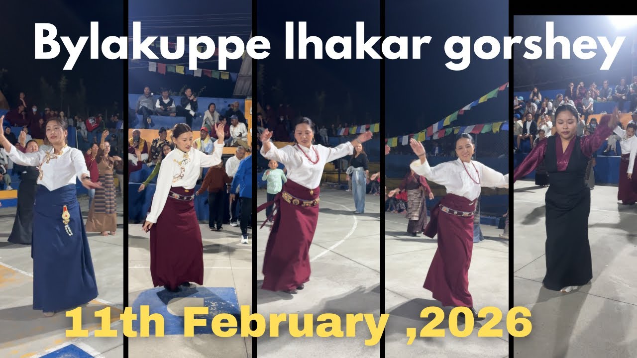 Latest Bylakuppe lhakar Gorshey || 11th February,2026 || trending Gorshey collection #lhakargorshey 