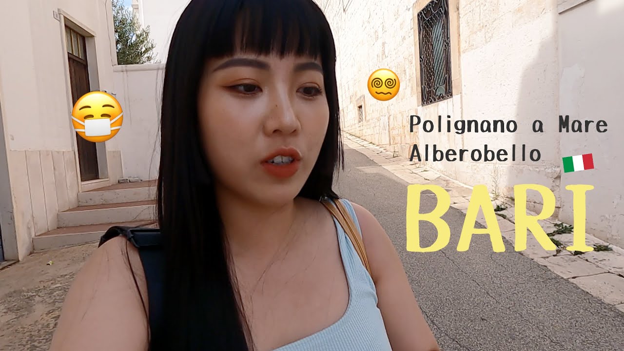Bari vlog🇮🇹在義大利生病了！鞋跟區首府巴里好適合情侶來！/Orecchiette/Polignano a Mare/Alberobello｜Hi there I'm Yen 黃晏