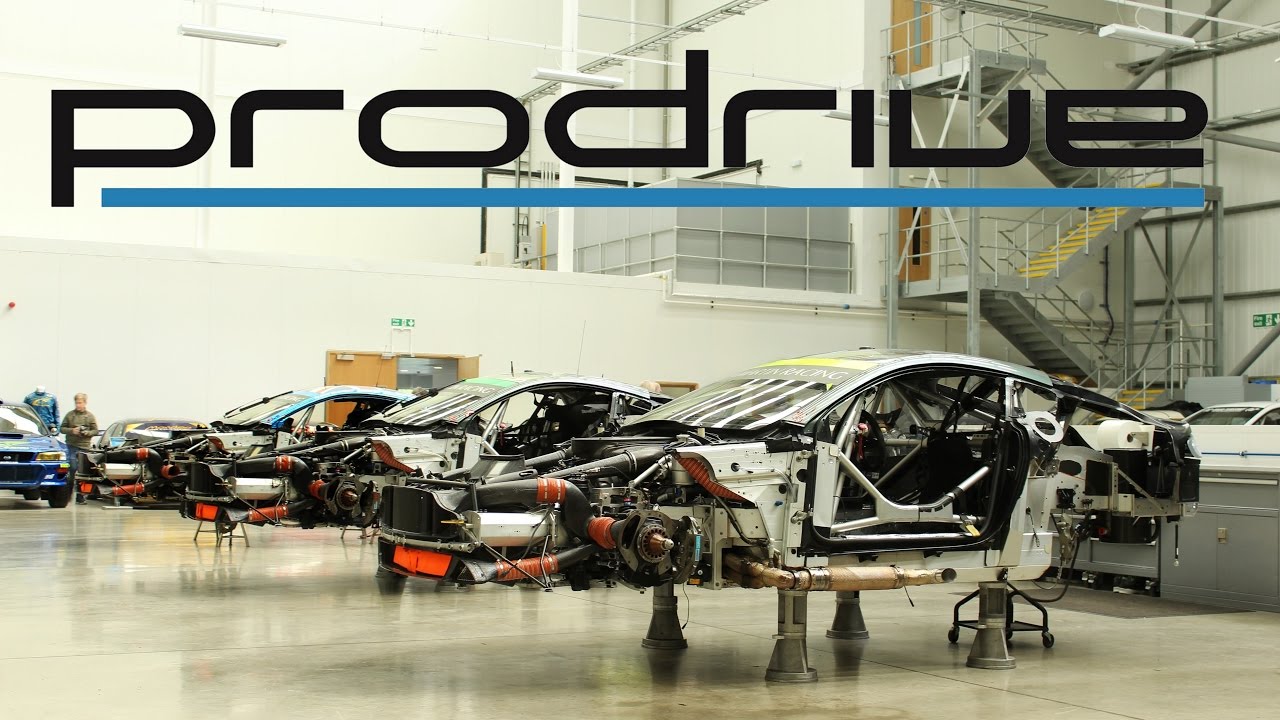WHERE GT3 RACE CARS ARE MADE! | Visiting Prodrive and the AMR production line