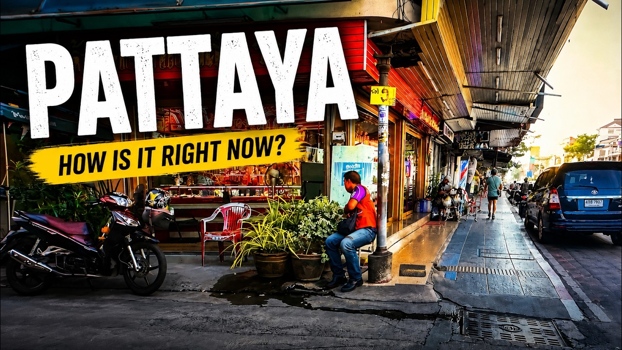 [4K] How is Thailand Now? Pattaya Soi Buakhao, Soi Honey