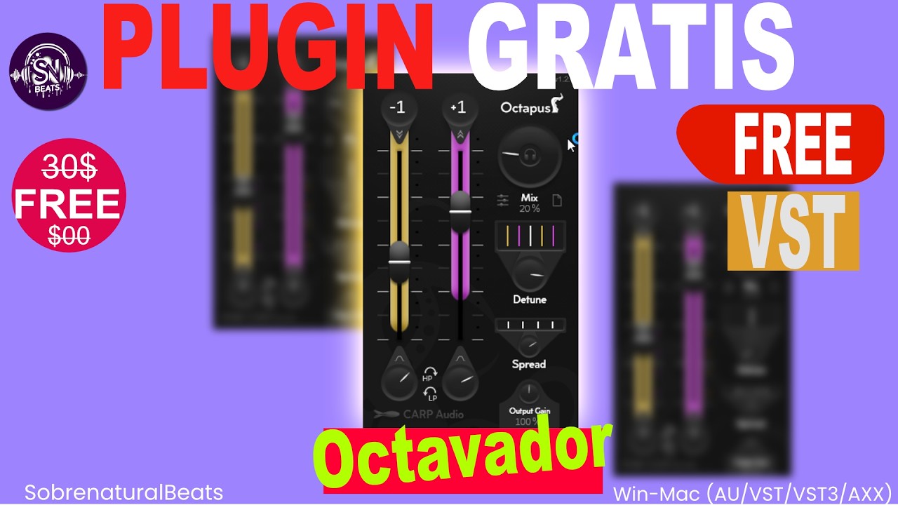 🎁Gratis! Tiempo Limitado Octapus Carpaudio Octavador detuner spread Magia en tus Voces🔥👇👇