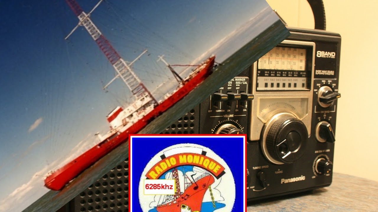 Pirate Radio - Radio Monique International - talking and sign off - 6335kHz #shortwave