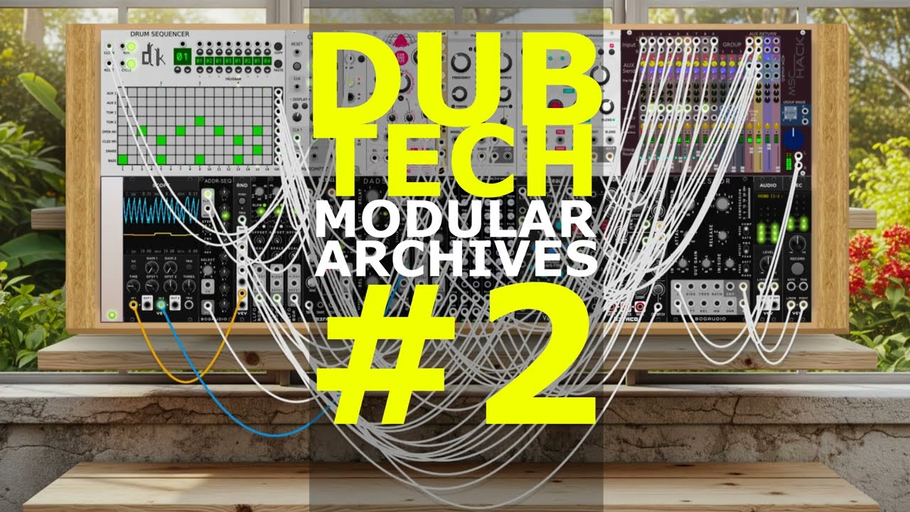 Fully Generative Modular Dub Techno in VCV RACK