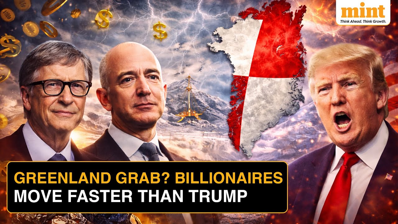 Why Billionaires Like Gates and Bezos Are Eyeing Greenland’s Minerals as Trump Sparks Global Storms