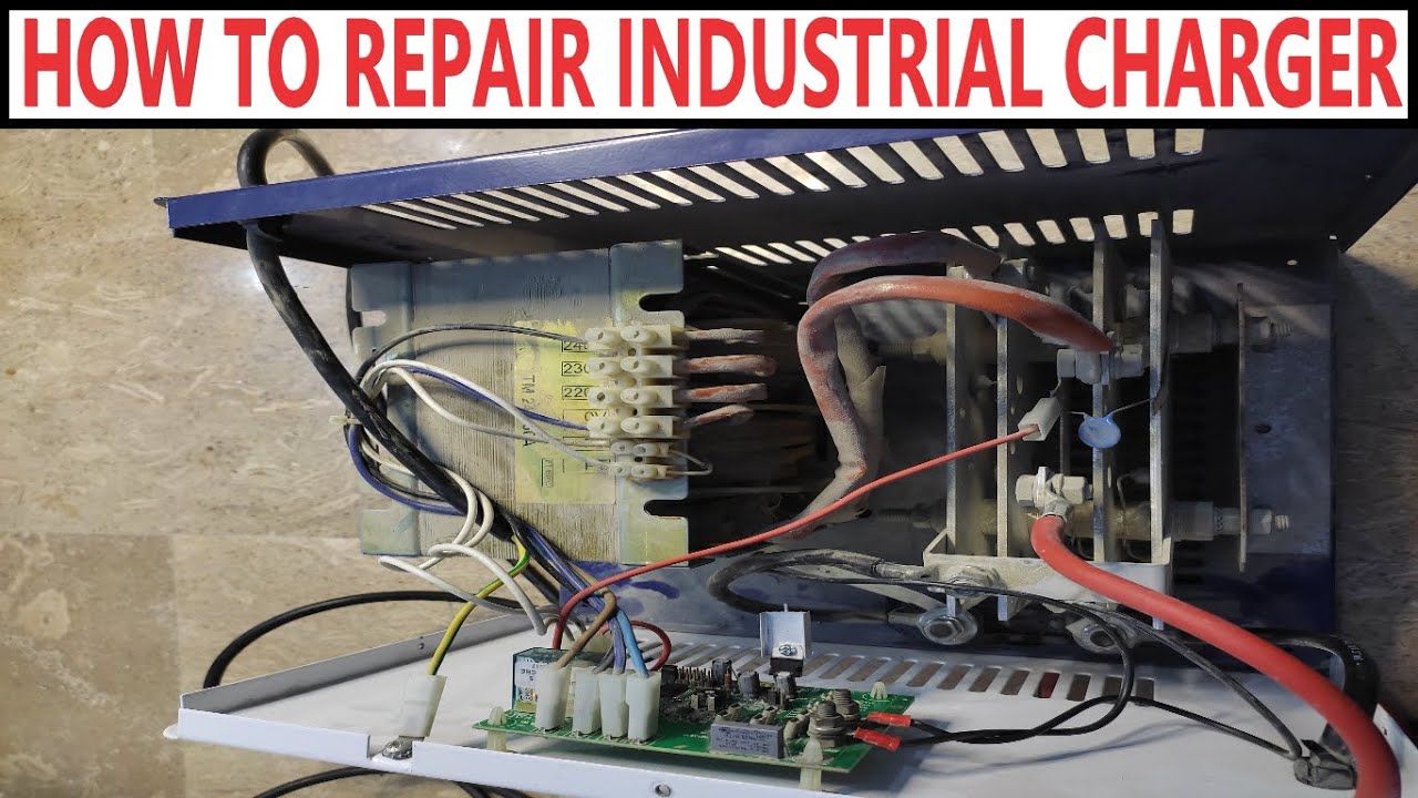 How to Repair Industrial Charger | How Industrial Charger Repairing | 80 Amps Charger Repairing