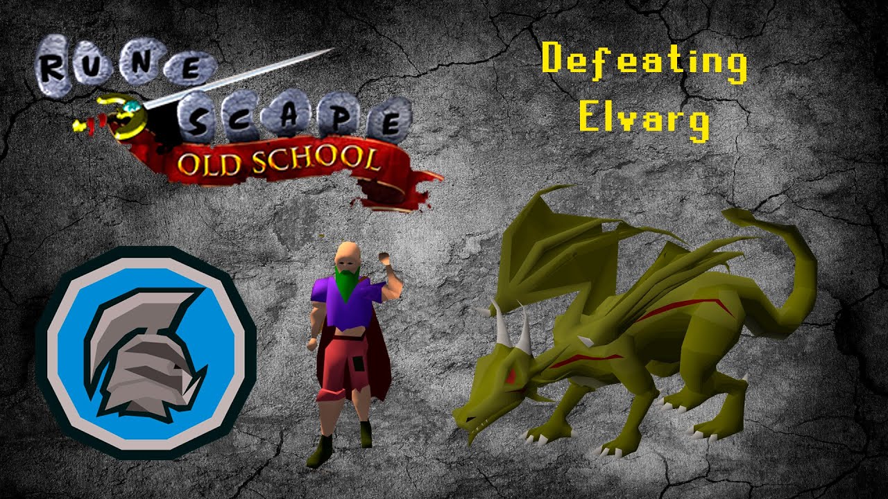 OSRS Ironman | Defeating Elvarg in Dragon Slayer I (Very low stats)