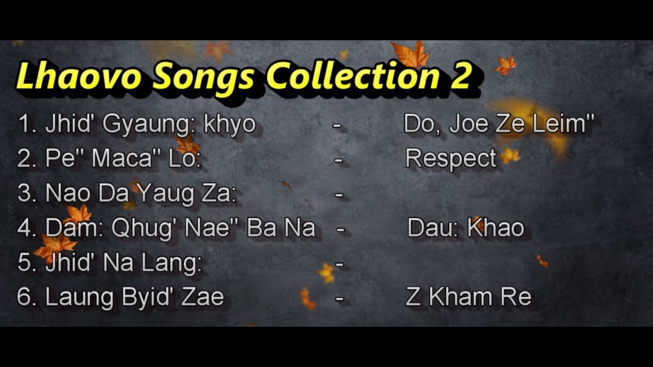 Lhaovo Song Collection 2