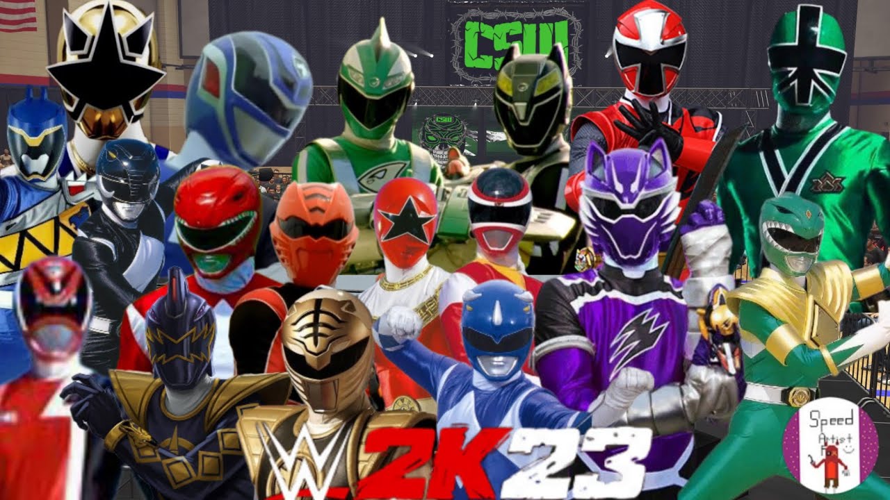WWE 2k23 Power Rangers Royal Rumble! Mighty Morphin, RPM, and Jungle Fury! (S1 E14)